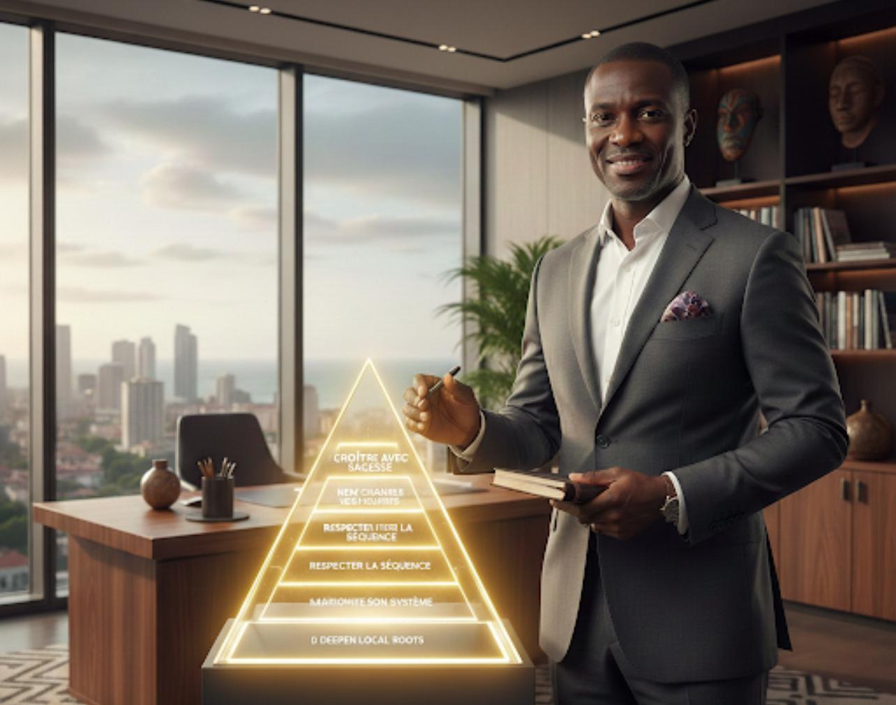 Grandir sans se perdre : la pyramide de croissance du CEO africain
