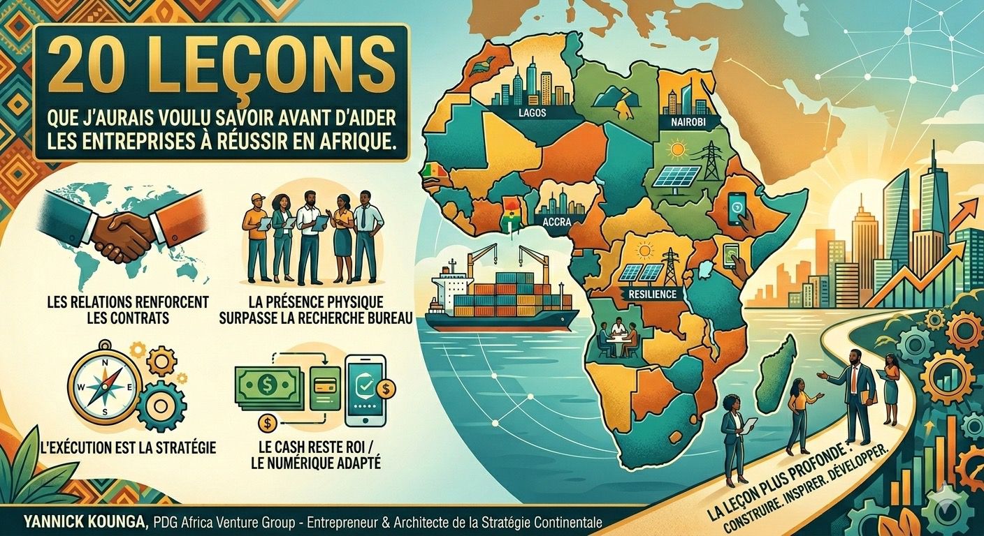 20 choses que j’aurais aimé savoir avant d’aider des entreprises à réussir en Afrique
