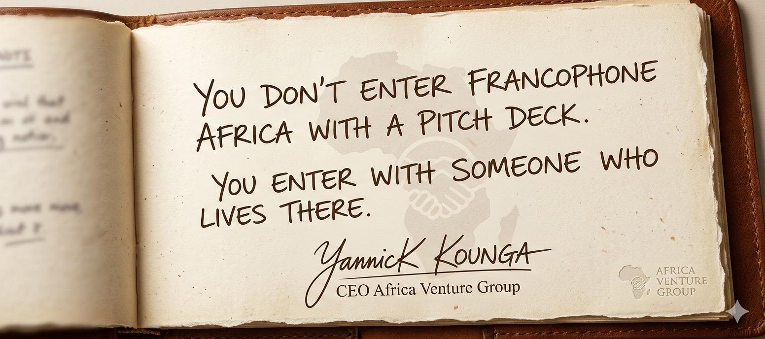 On n’entre pas en Afrique avec un pitch deck